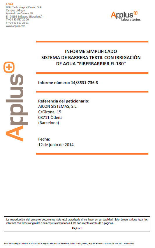 Informe idoneidad